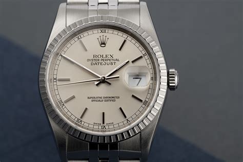 rolex 1996 datejust engine turned bezel|rolex bezel size chart.